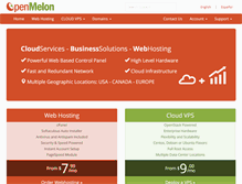 Tablet Screenshot of openmelon.com